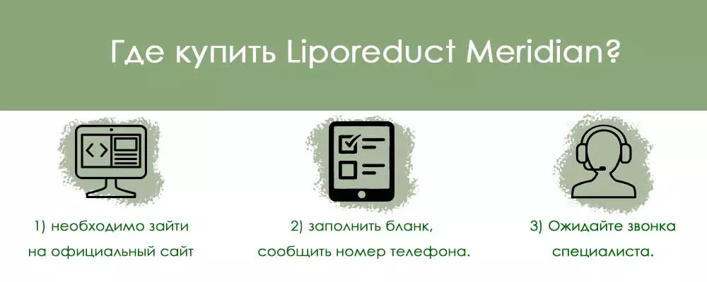 Liporeduct Meridian как заказать и купить препарат на официальном сайте